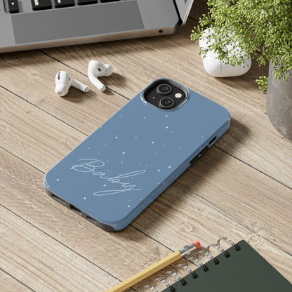 Blue Baby iPhone Case