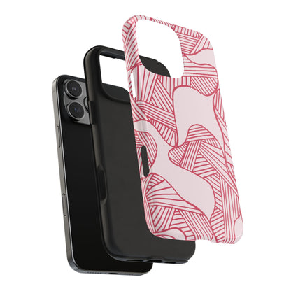 Red Fluidity iPhone Case