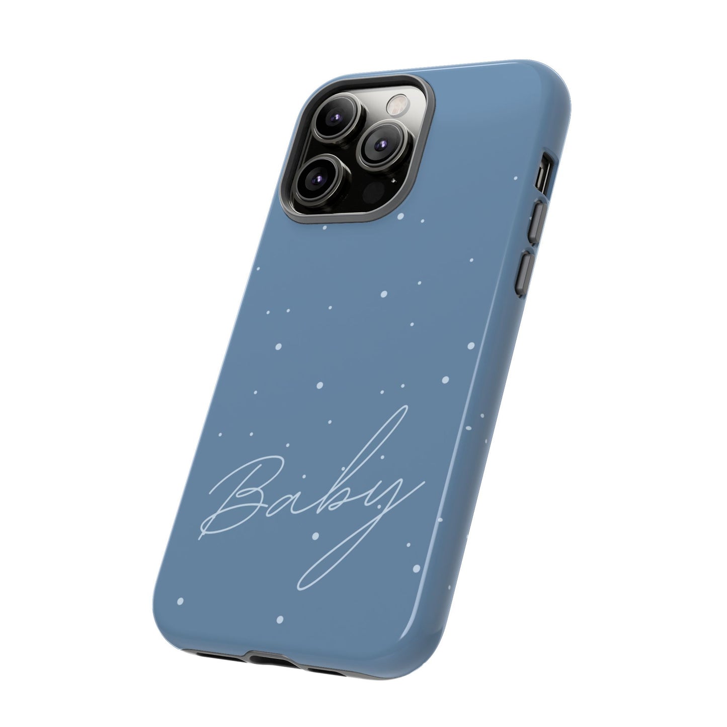 Blue Baby iPhone Case