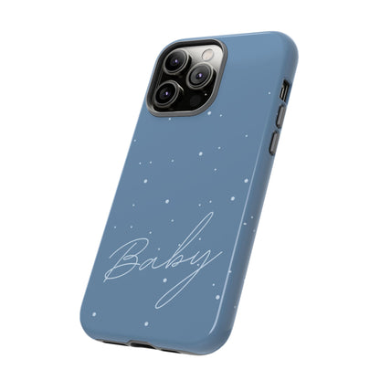 Blue Baby iPhone Case