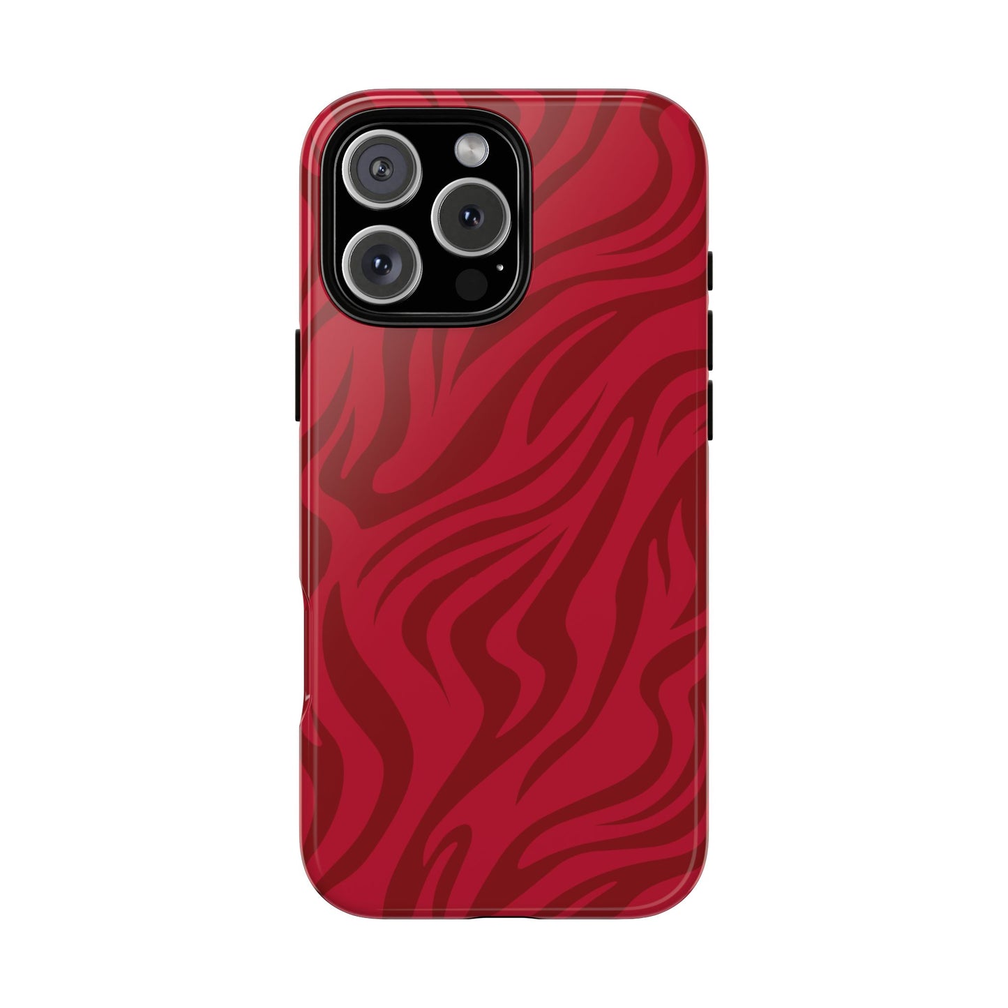 Fire Red iPhone Case