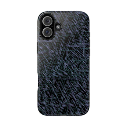 Abstract Black iPhone Case