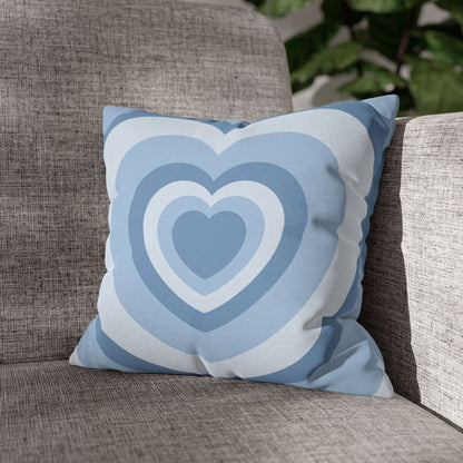Blue Infinity Love Decorative Pillow