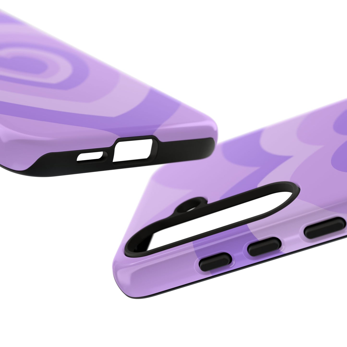 Infinity Purple Hearts Samsung Case