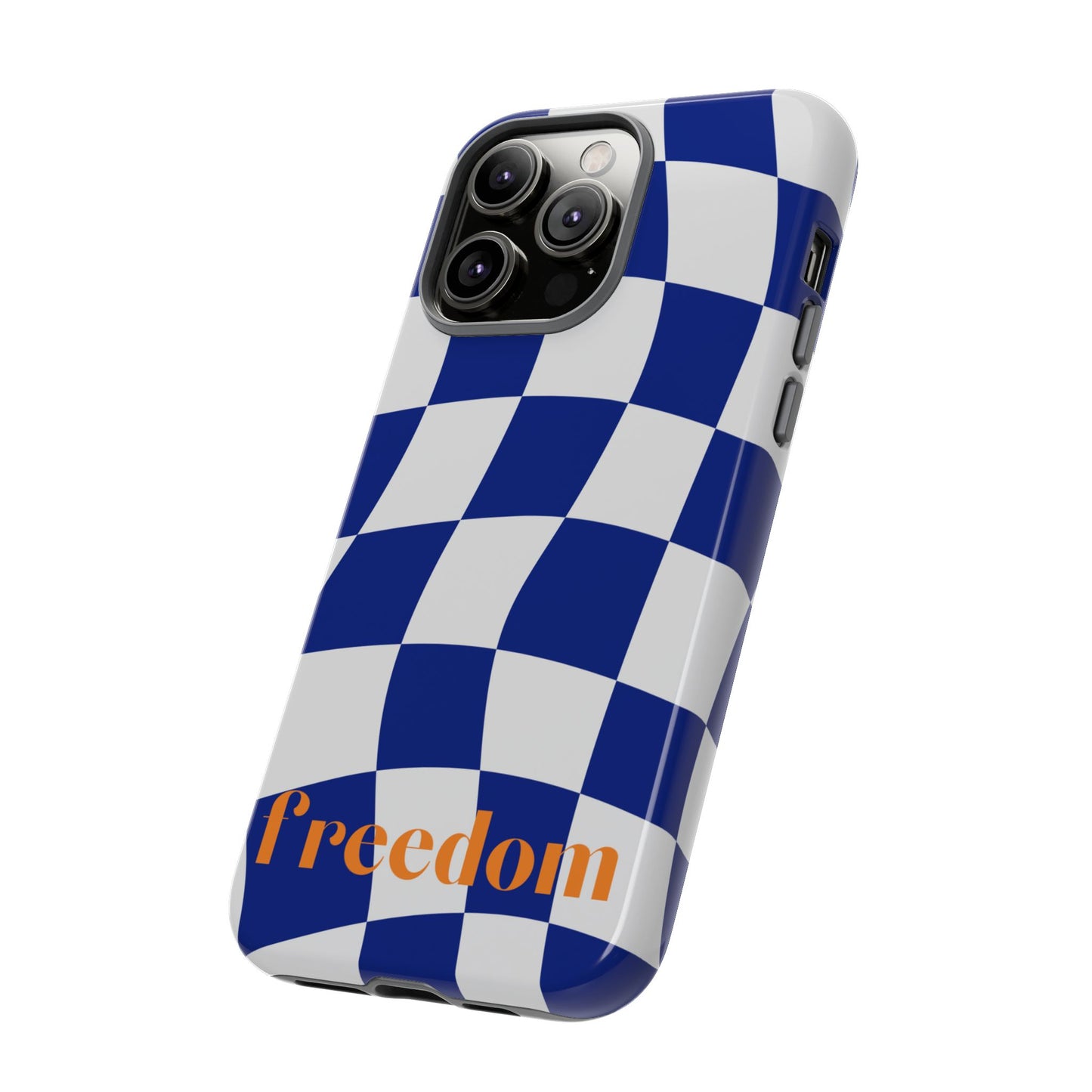 Freedom Blue iPhone Case