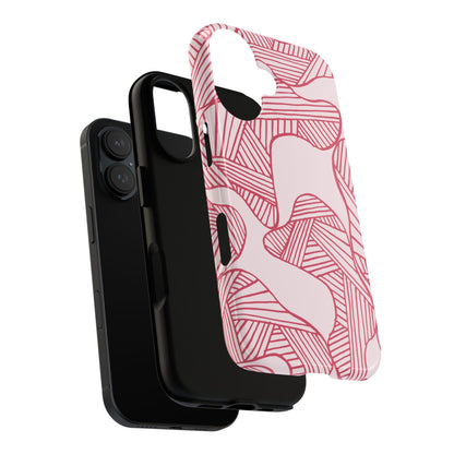 Red Fluidity iPhone Case