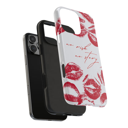 No Risk No Story iPhone Case