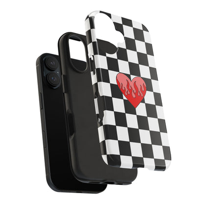 Checkmate Black & White iPhone Case