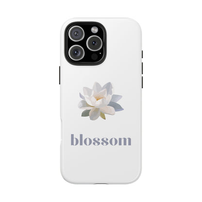 Blossom White iPhone Case