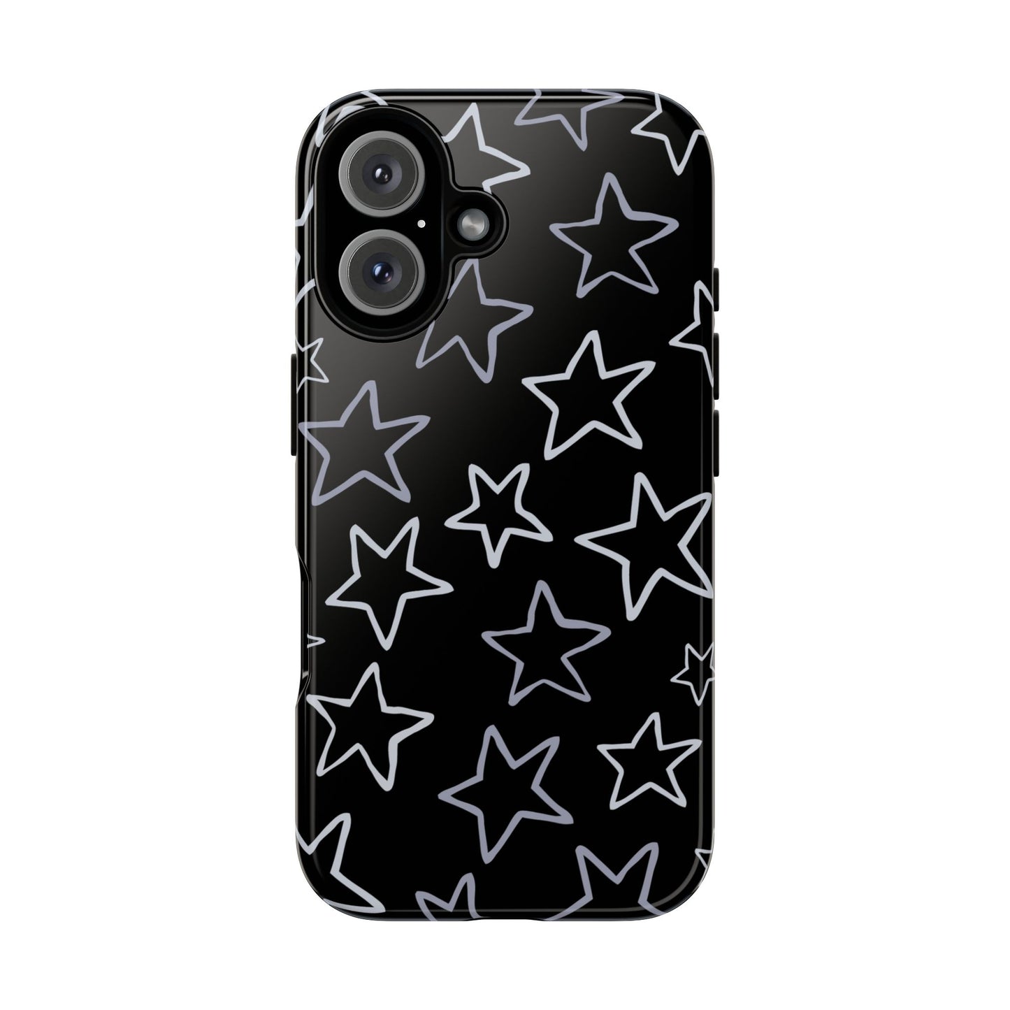 Black Stars iPhone Case