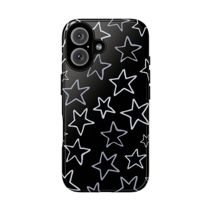 Black Stars iPhone Case