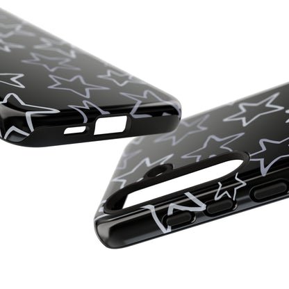 Black Stars Samsung Case