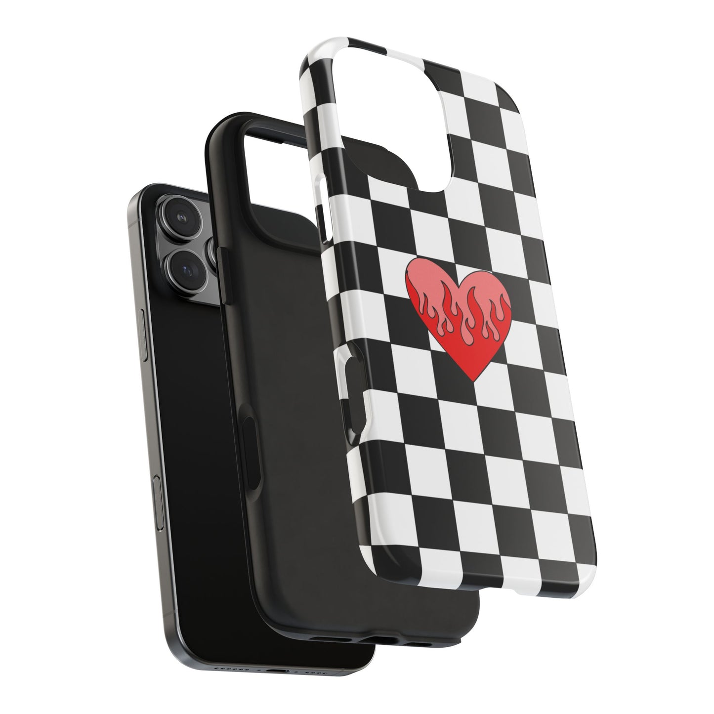 Checkmate Black & White iPhone Case